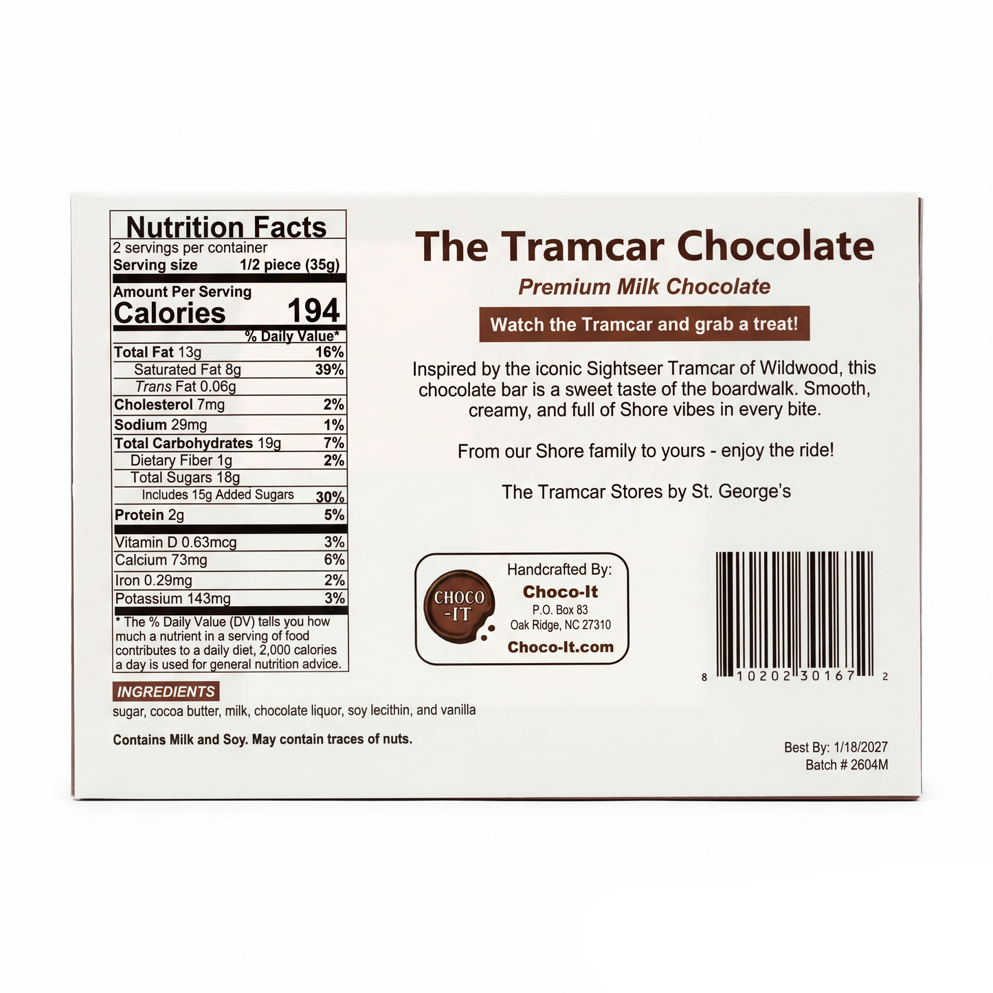 The Tramcar Chocolate