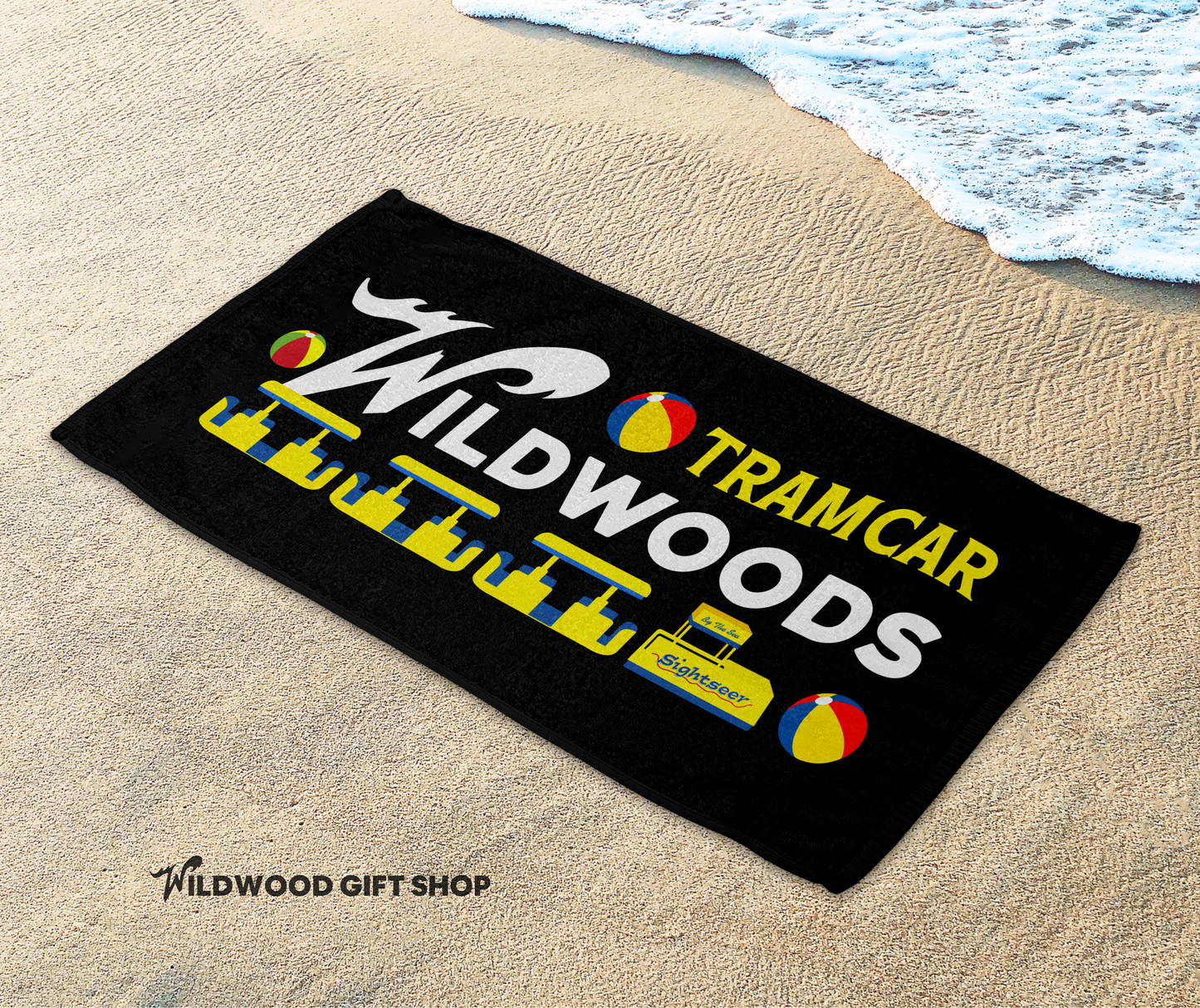 Wildwood Beach Balls Towel