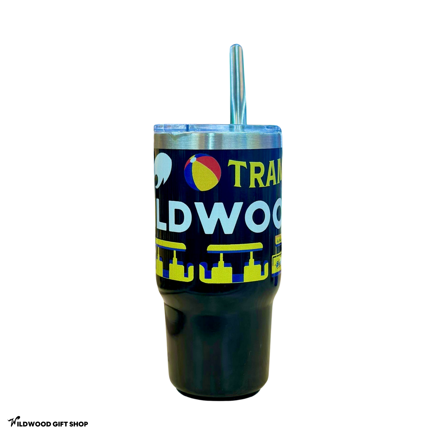 3oz Mini Tumbler “shot glass” w/straw #4
