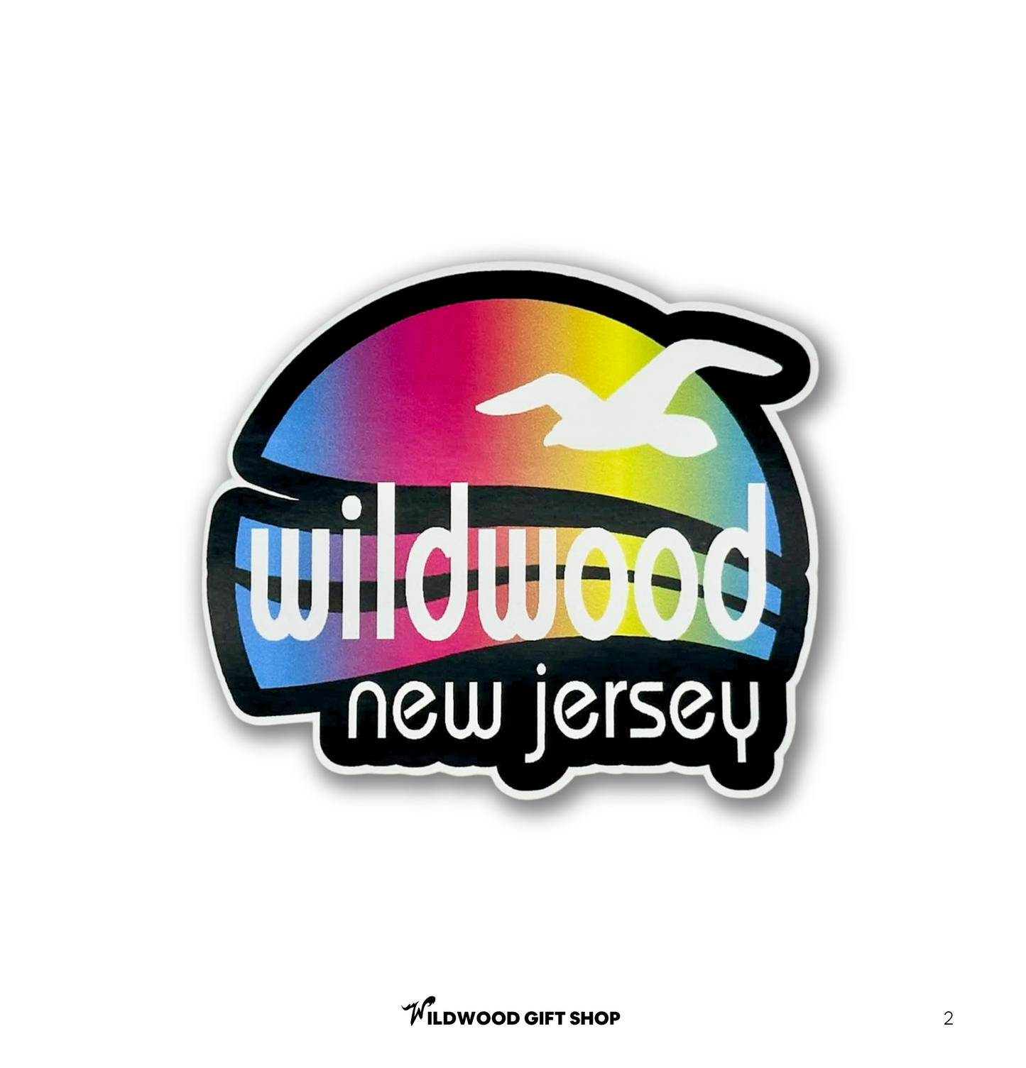 Rainbow Wildwood Stickers