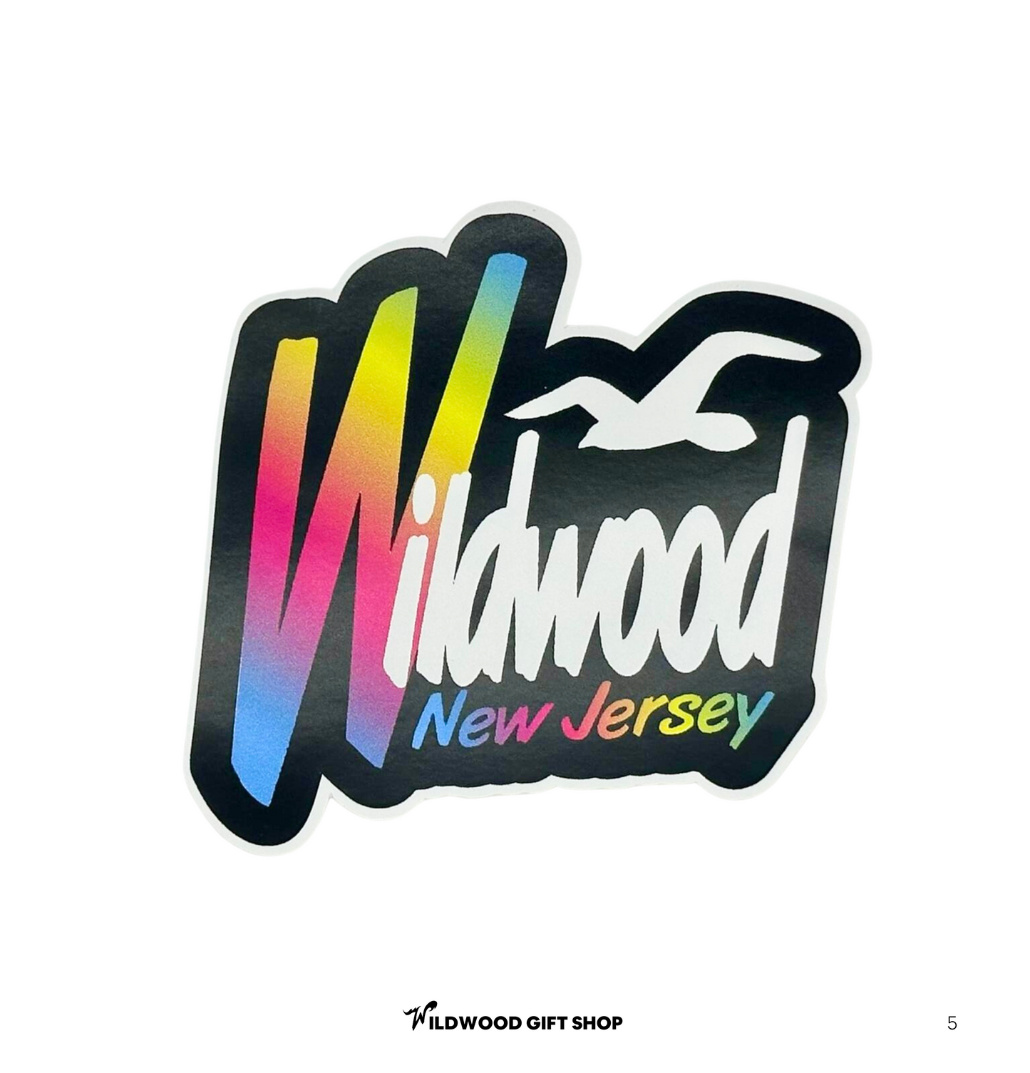 Rainbow Wildwood Stickers