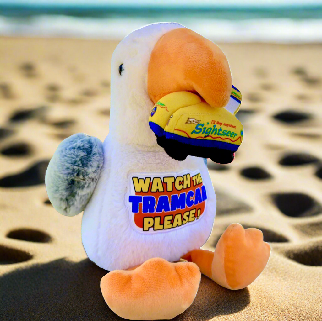 Seagull with Tramcar