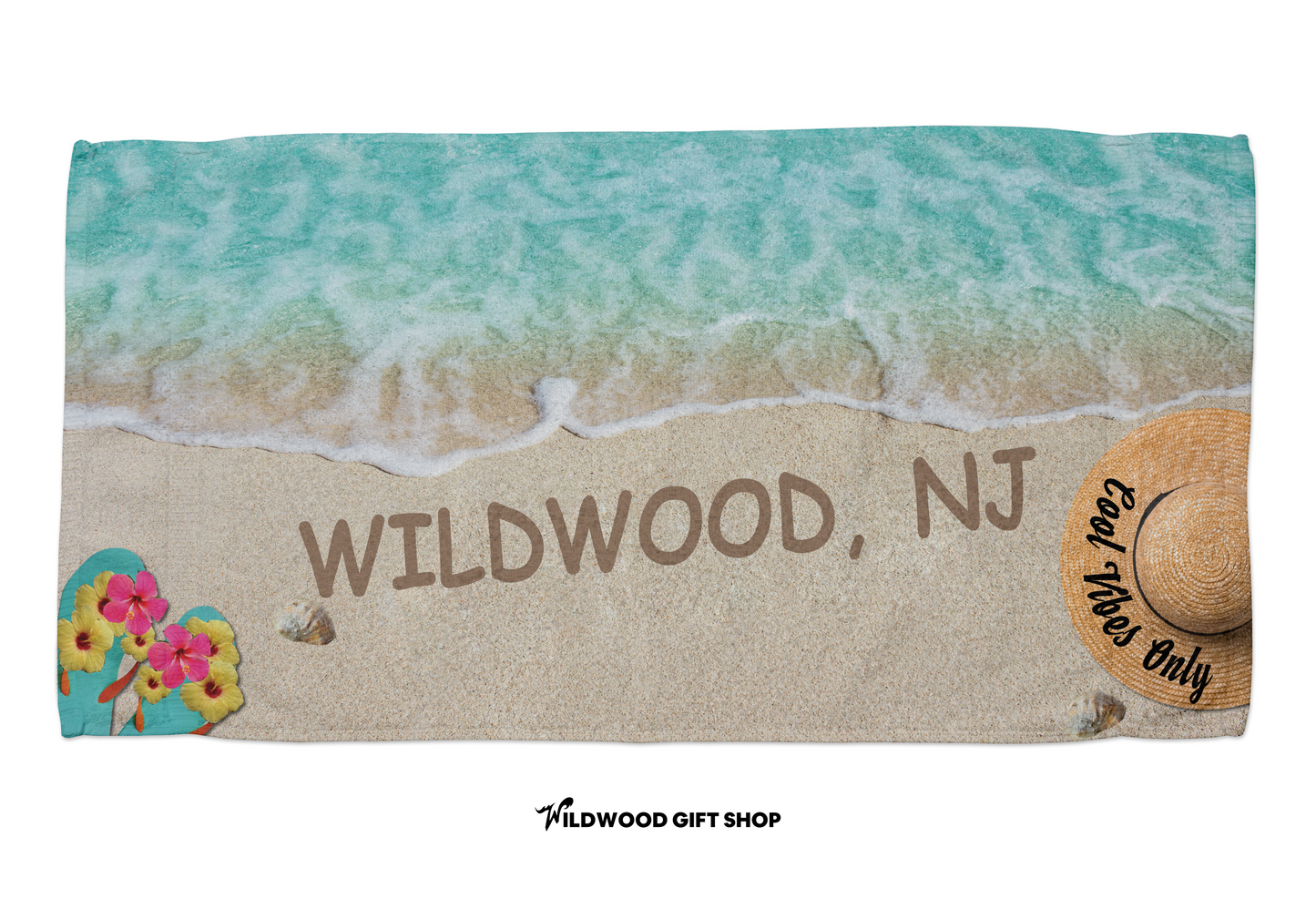 Wildwood NJ Beach Towel - Wildwood Gift Shop