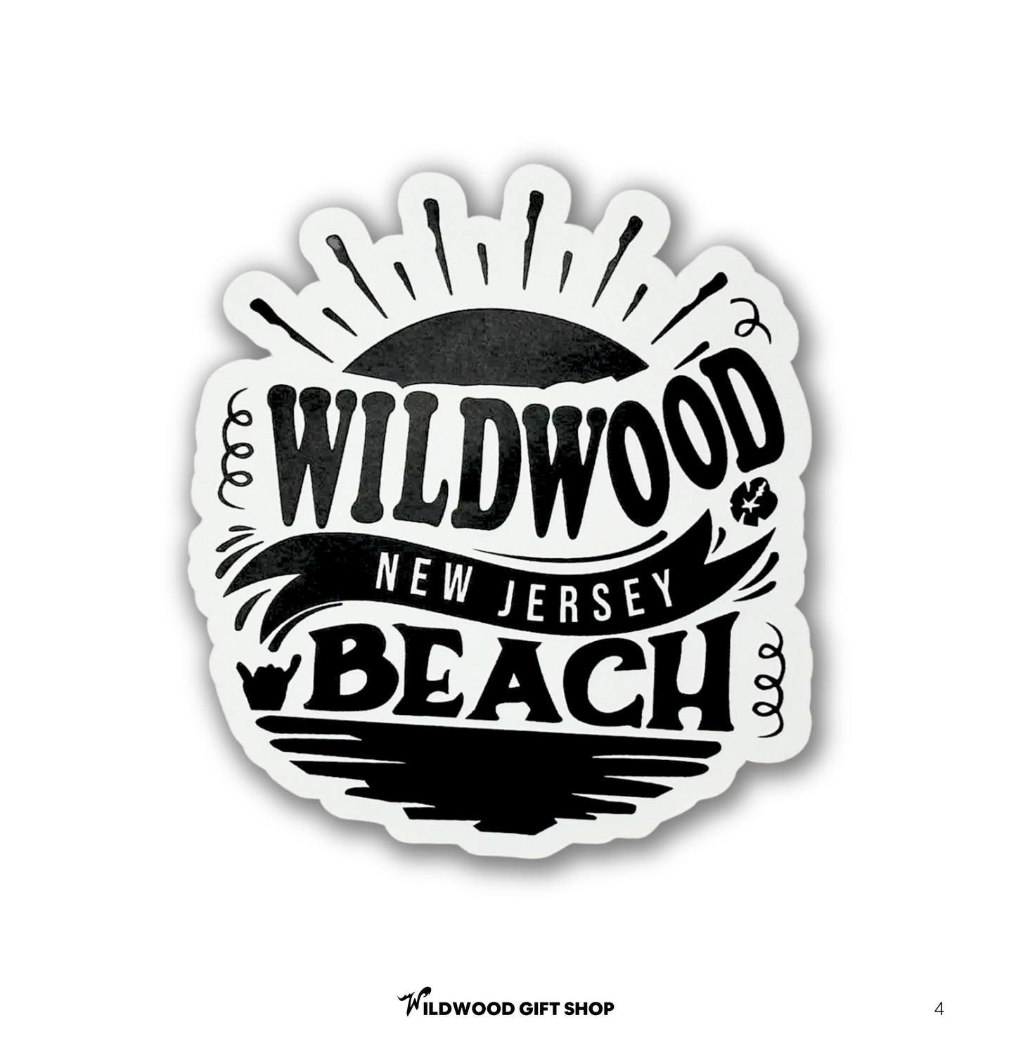 Black And White Stickers