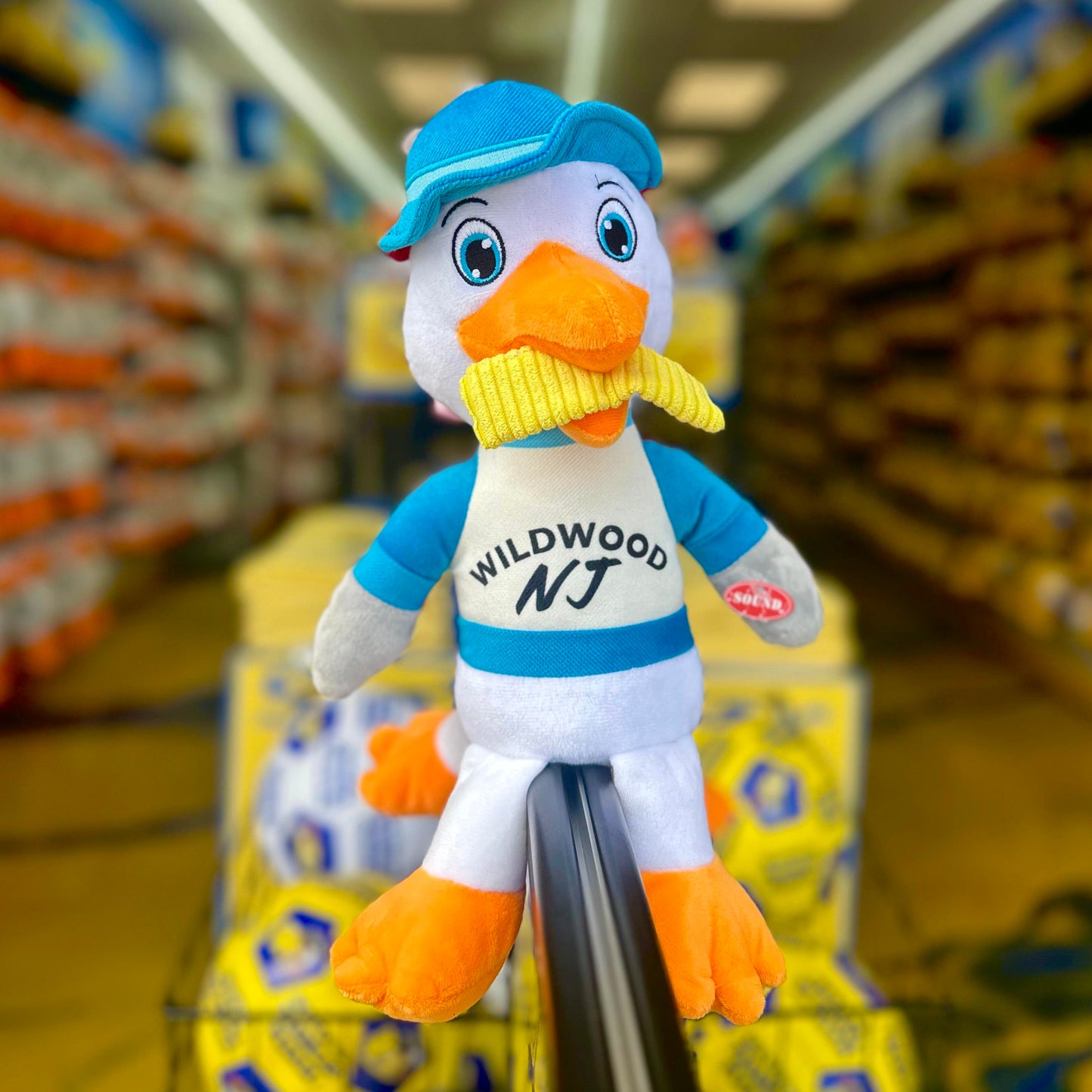 Two-Sided Seagull Plush