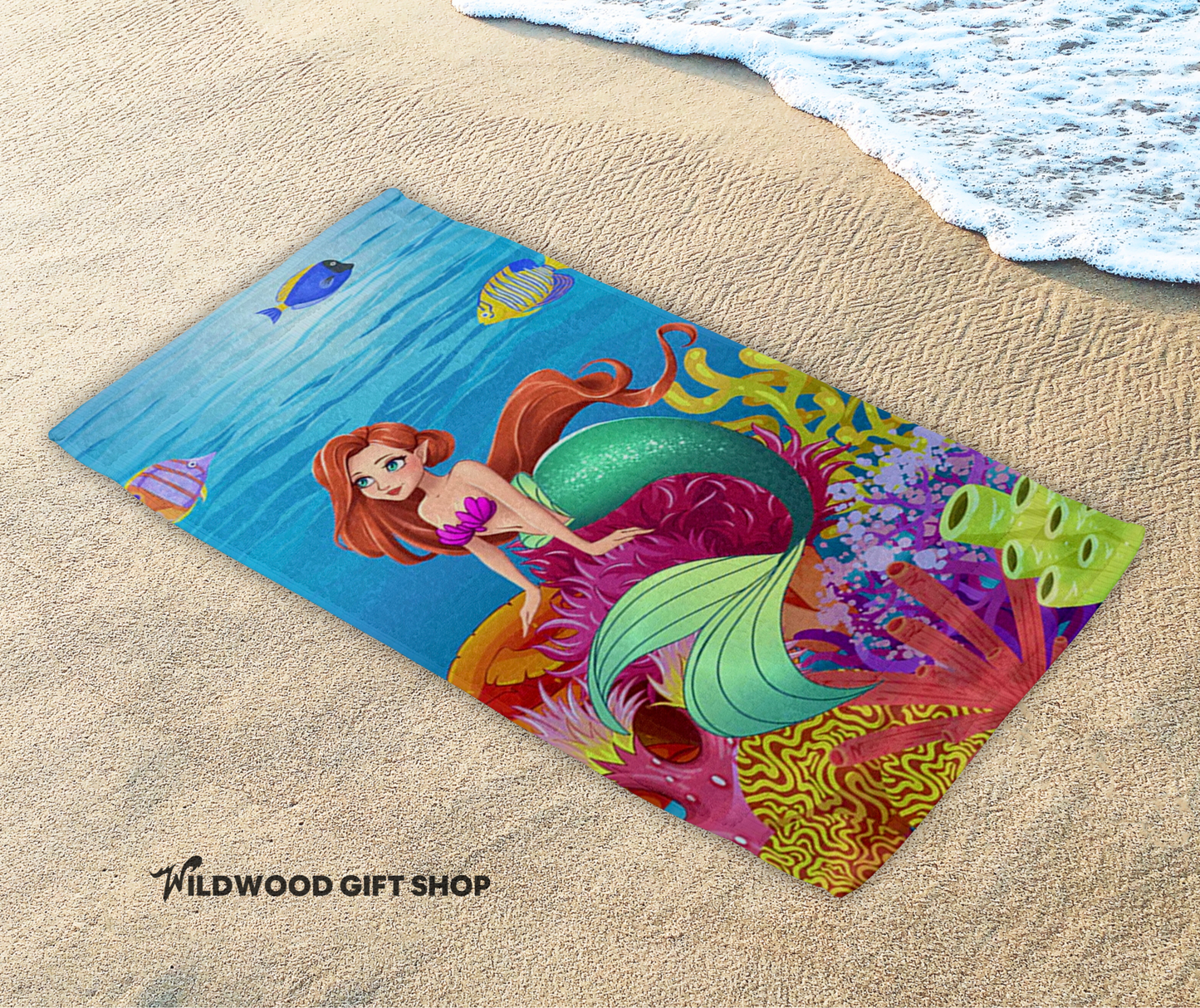 Mermaid Beach Towel (30x60)