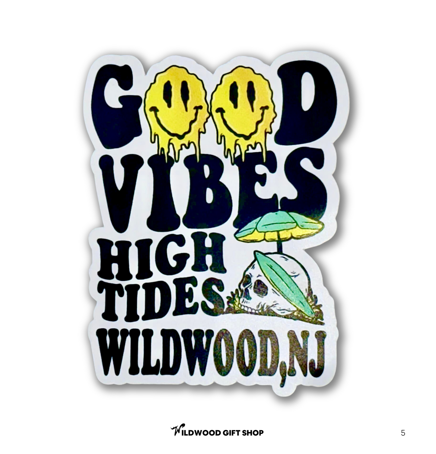 Milted Wildwood Stickers