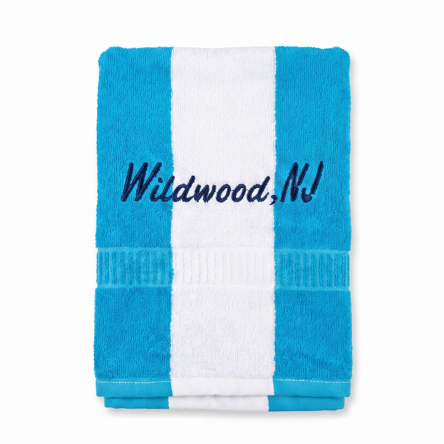 Wildwood NJ Striped Beach Towel – 28x58