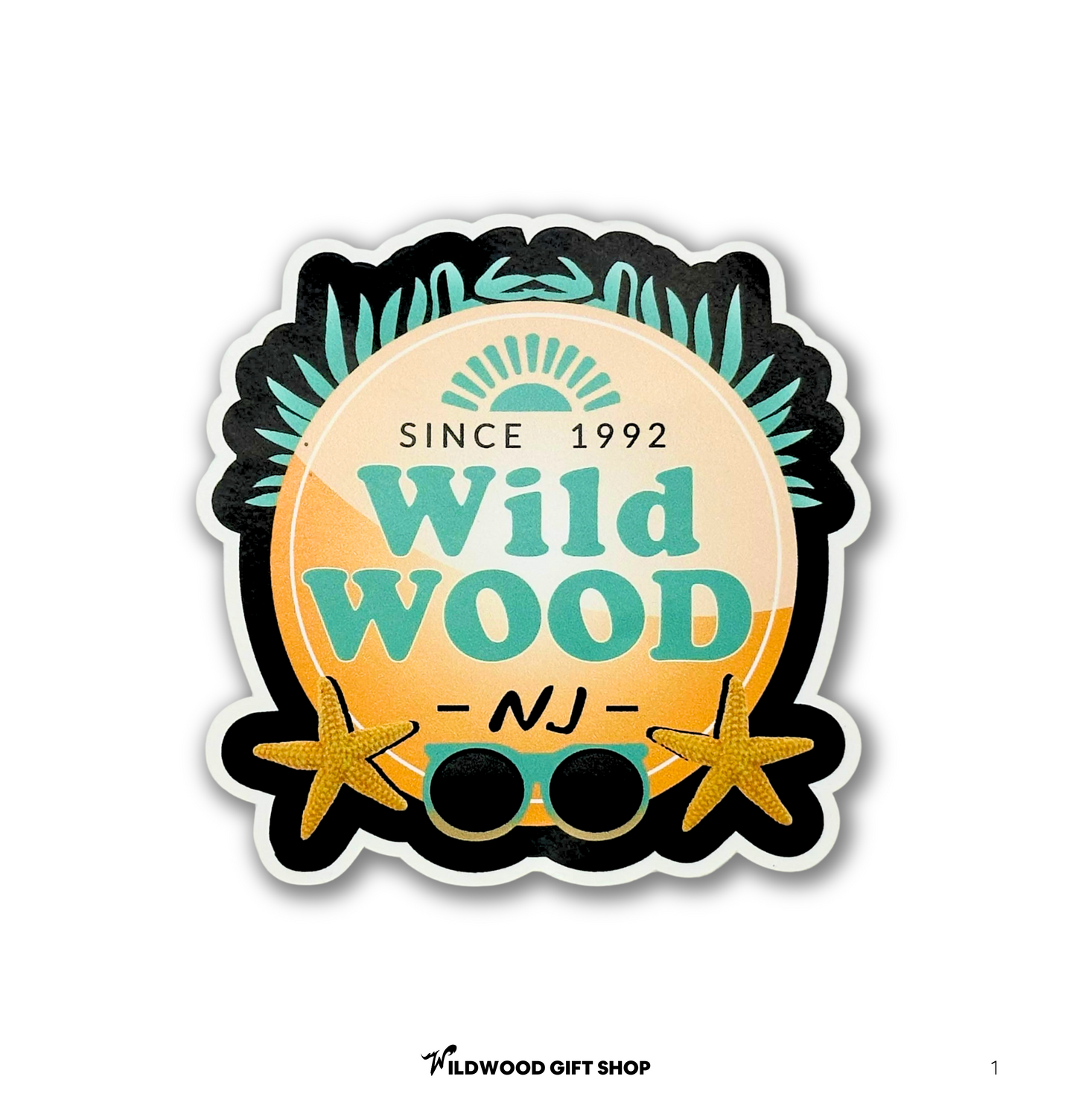 Circle Wildwood Stickers