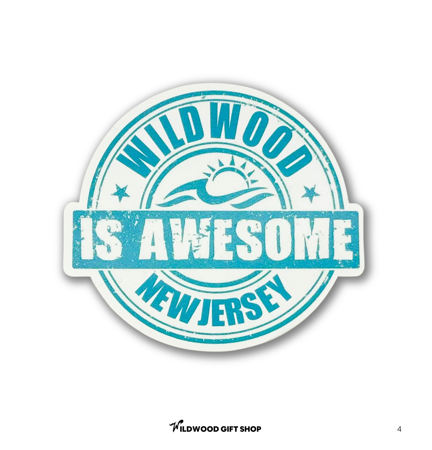 Circle Wildwood Stickers