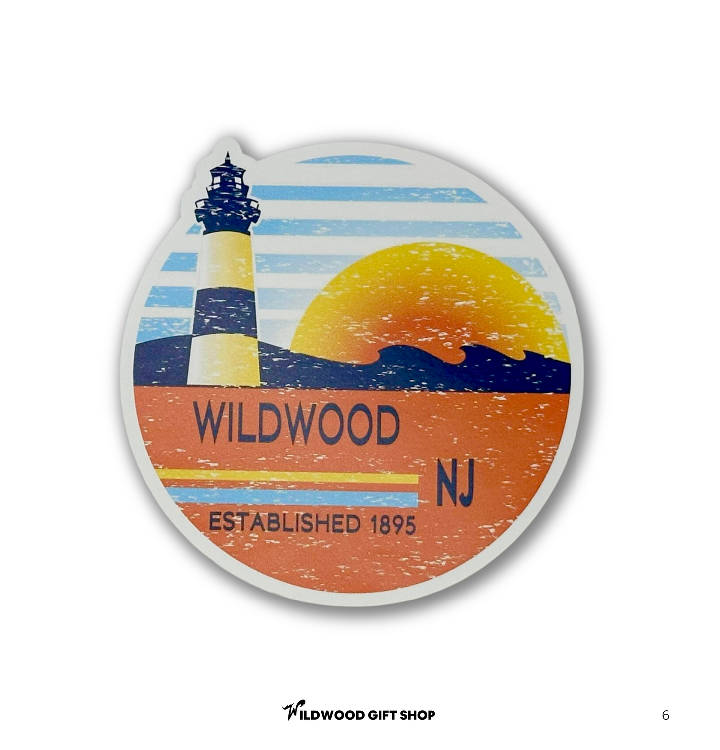 Circle Wildwood Stickers