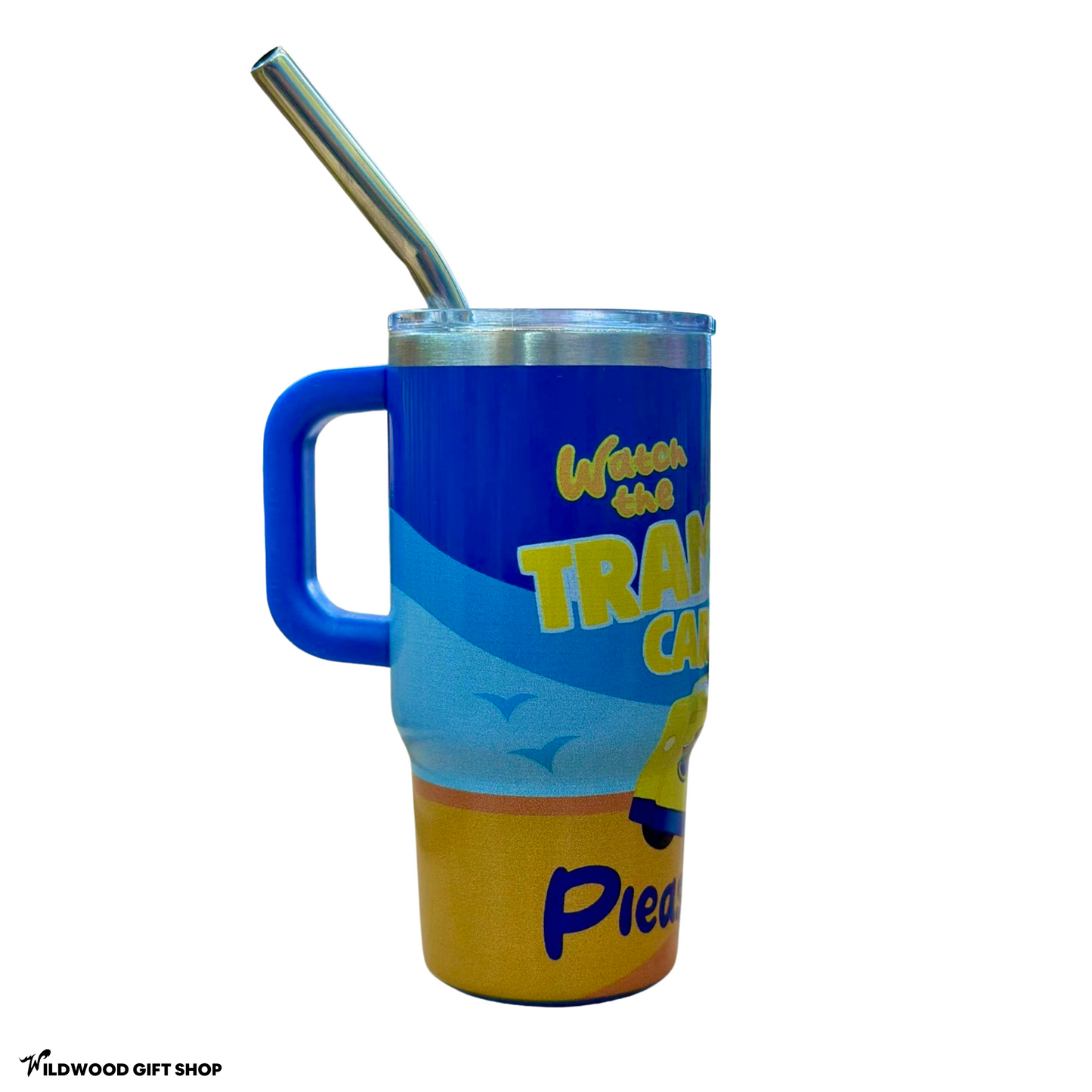 3oz Mini Tumbler “shot glass” w/straw #1