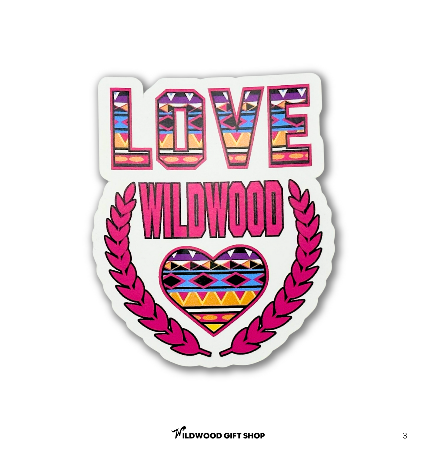 American Pattern Wildwood Stickers