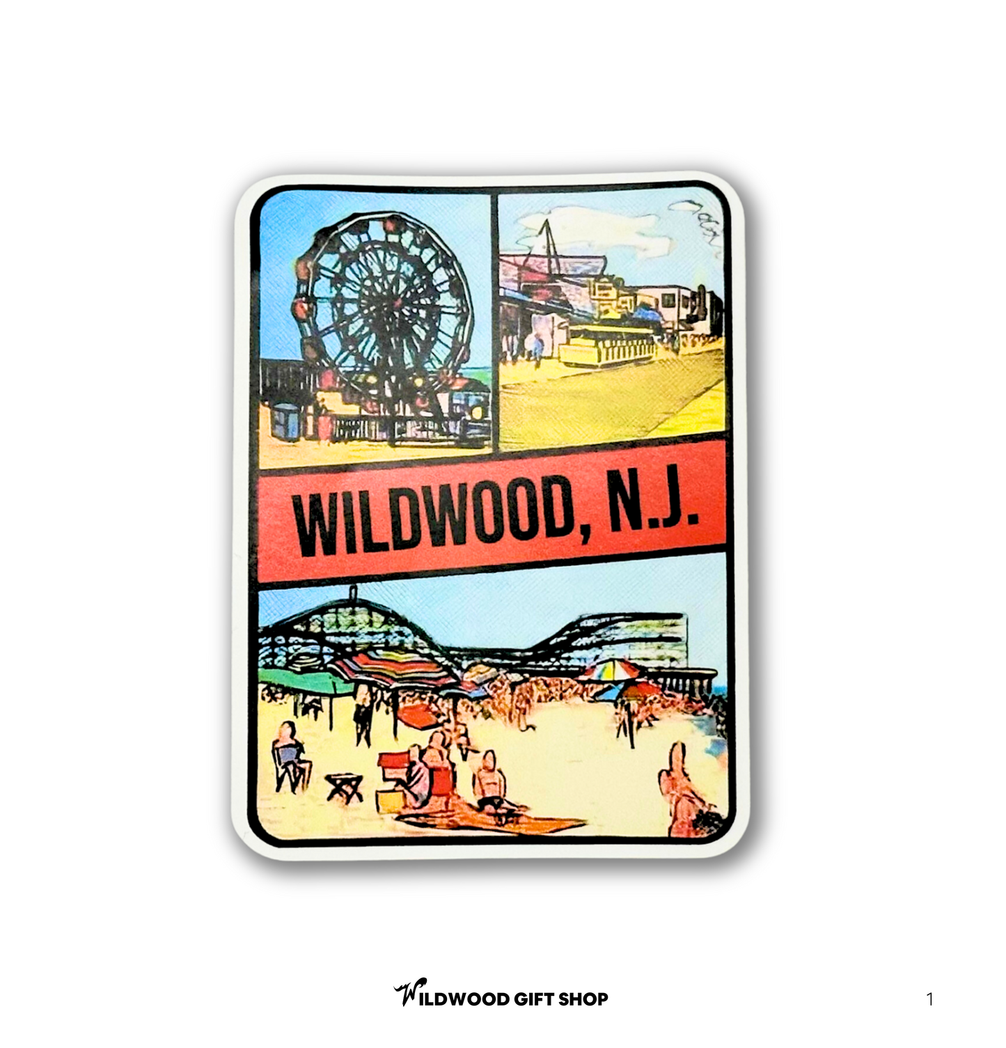 Mix Of Wildwood Stickers II