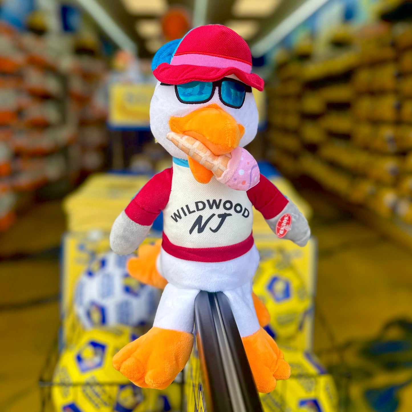 Two-Sided Seagull Plush