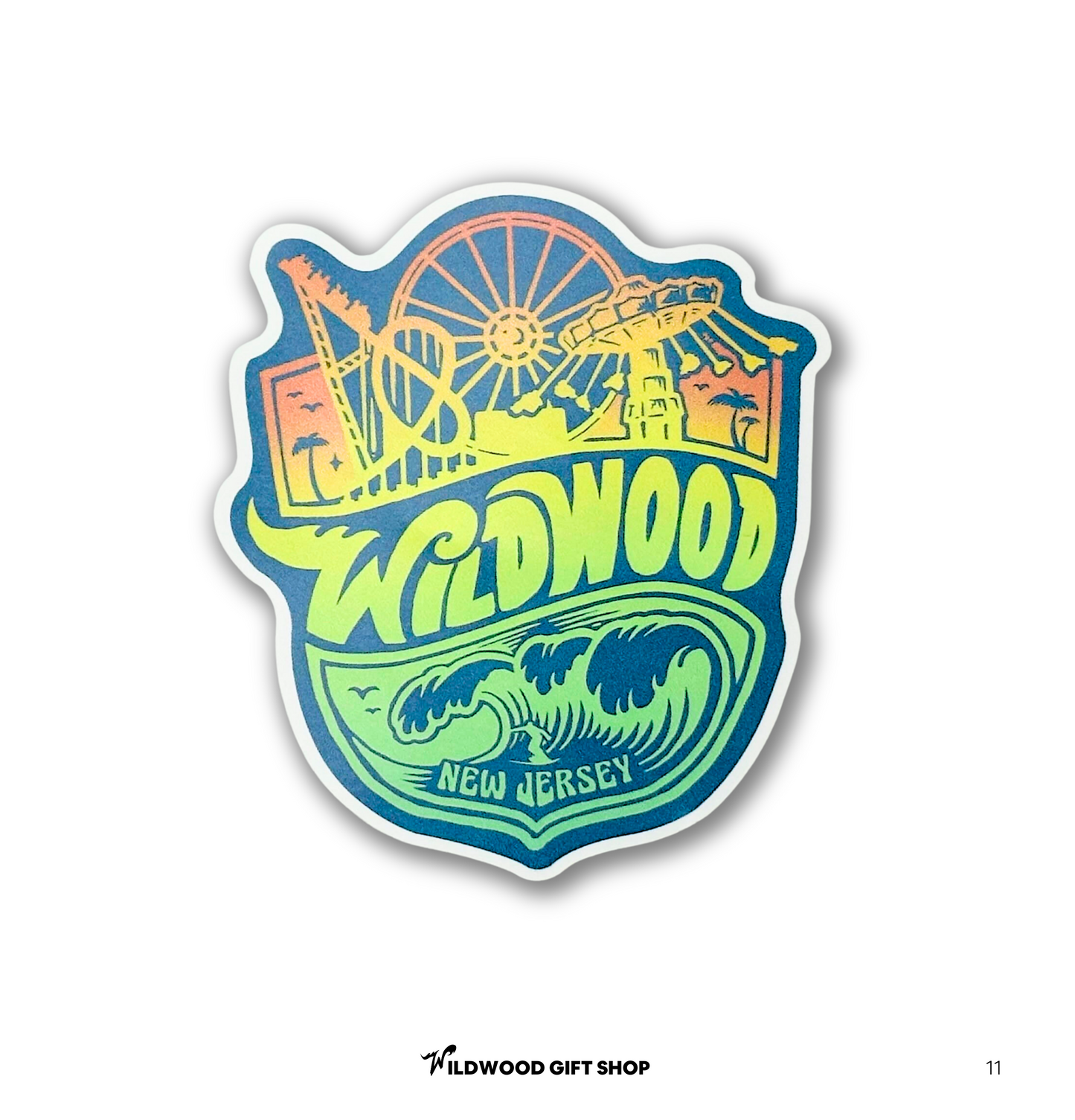 Mix Of Wildwood Stickers II