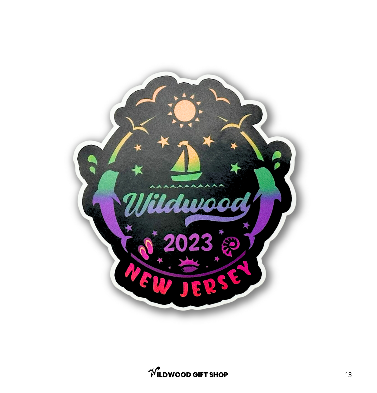 Mix Of Wildwood Stickers II