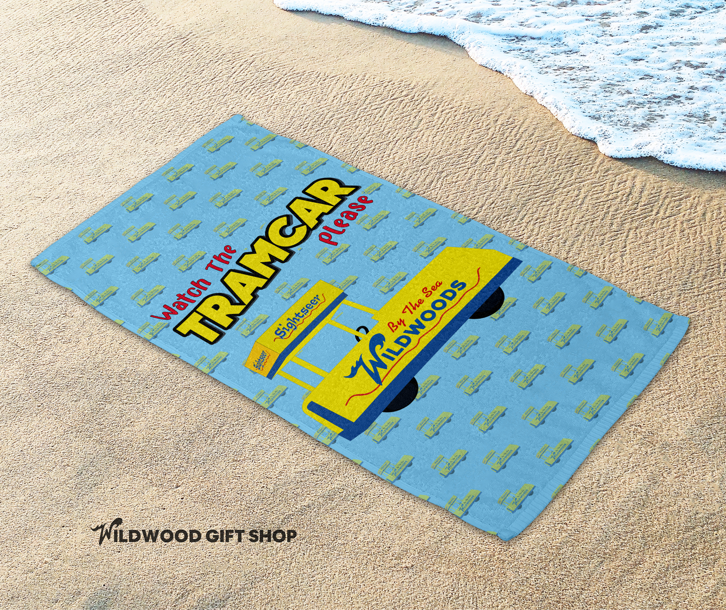 Watch the Tramcar Towel