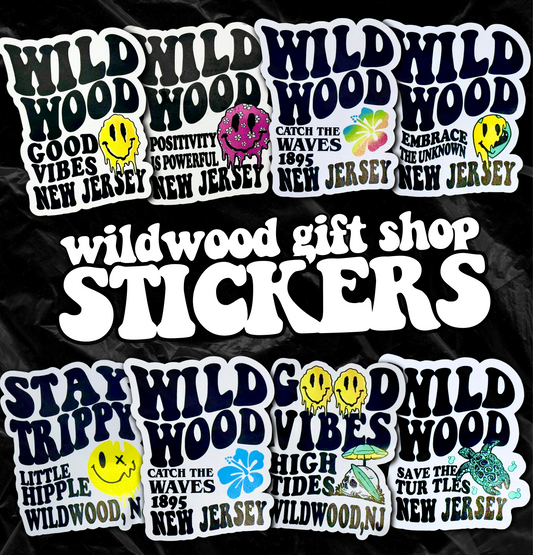 Milted Wildwood Stickers