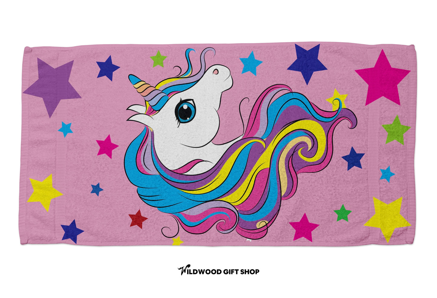 Unicorn Beach Towel (30x60) - Wildwood Gift Shop
