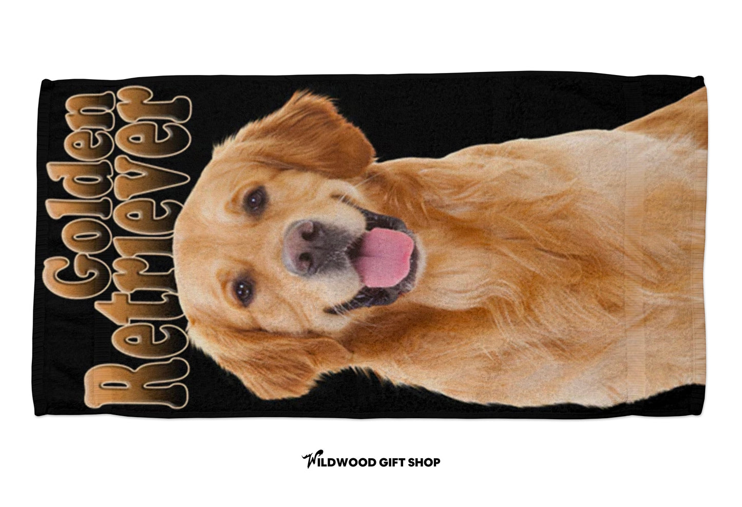 Golden Retriever Beach Towel (30x60)