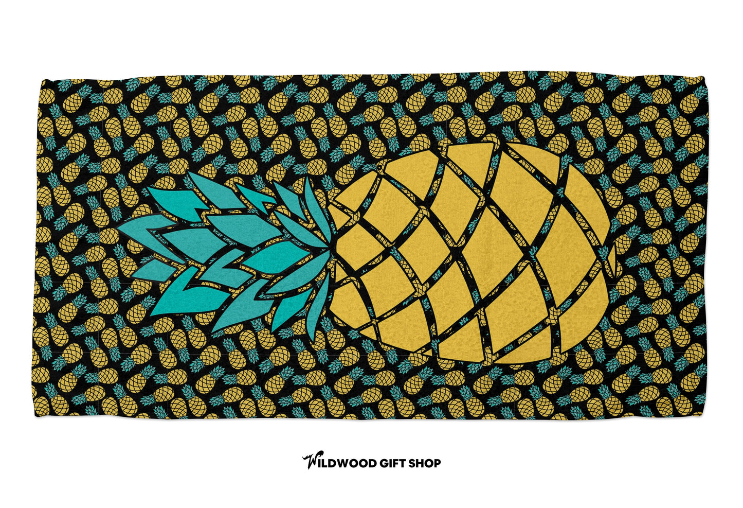 Pineapple Beach Towel (30x60)