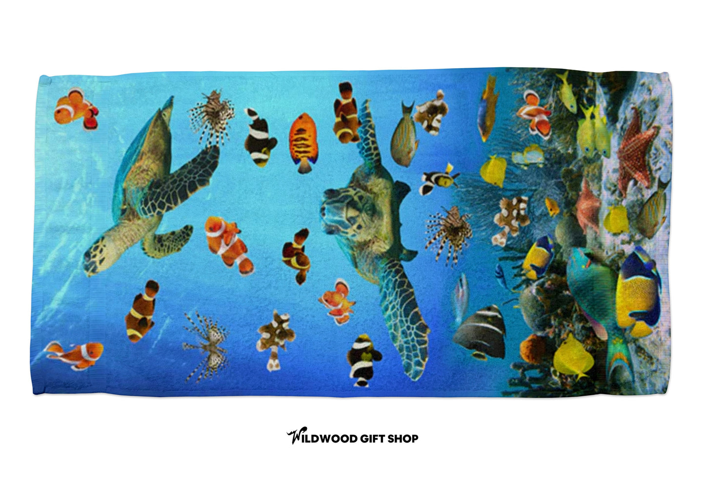 Sea Life Beach Towel (30x60)