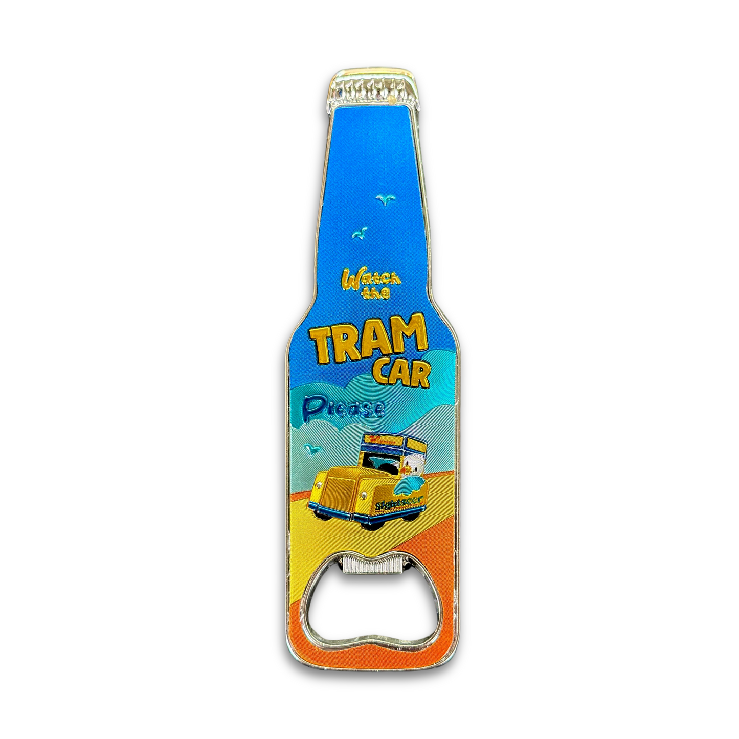 Bottle opener fridge magnet #1