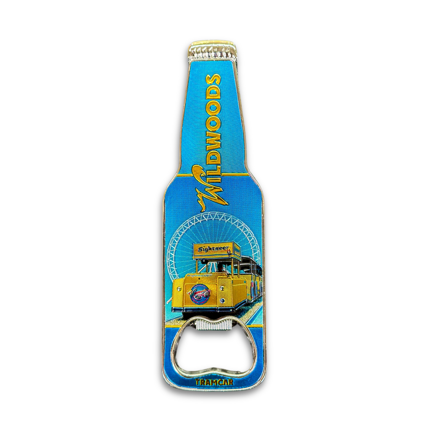 Bottle opener fridge magnet #3