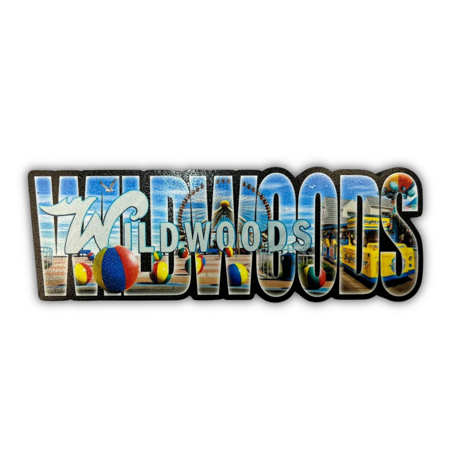 Wooden Wildwood magnet