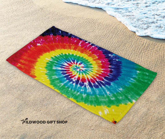 Tie-Dye Beach Towel (30x60)