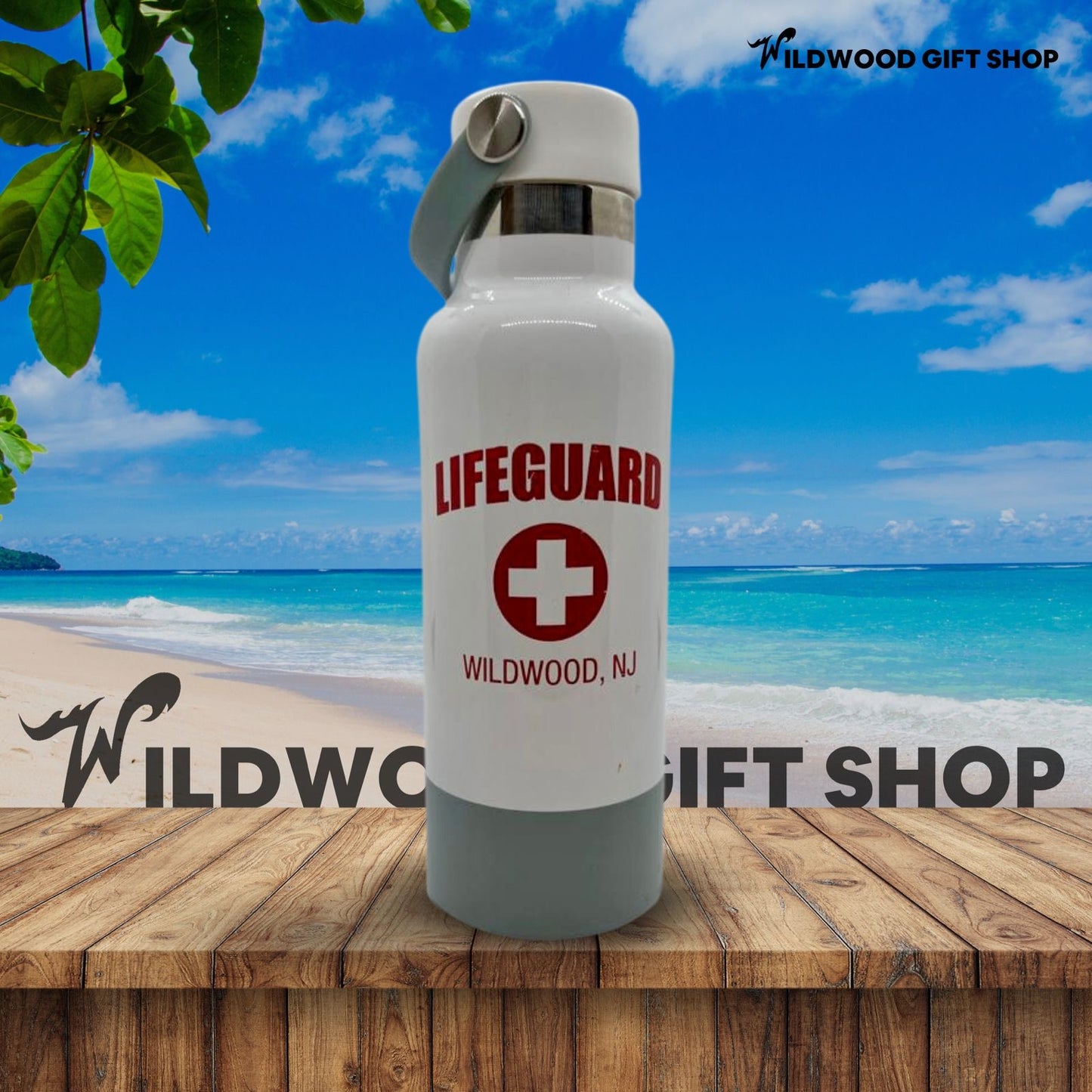 White Lifeguard bottle