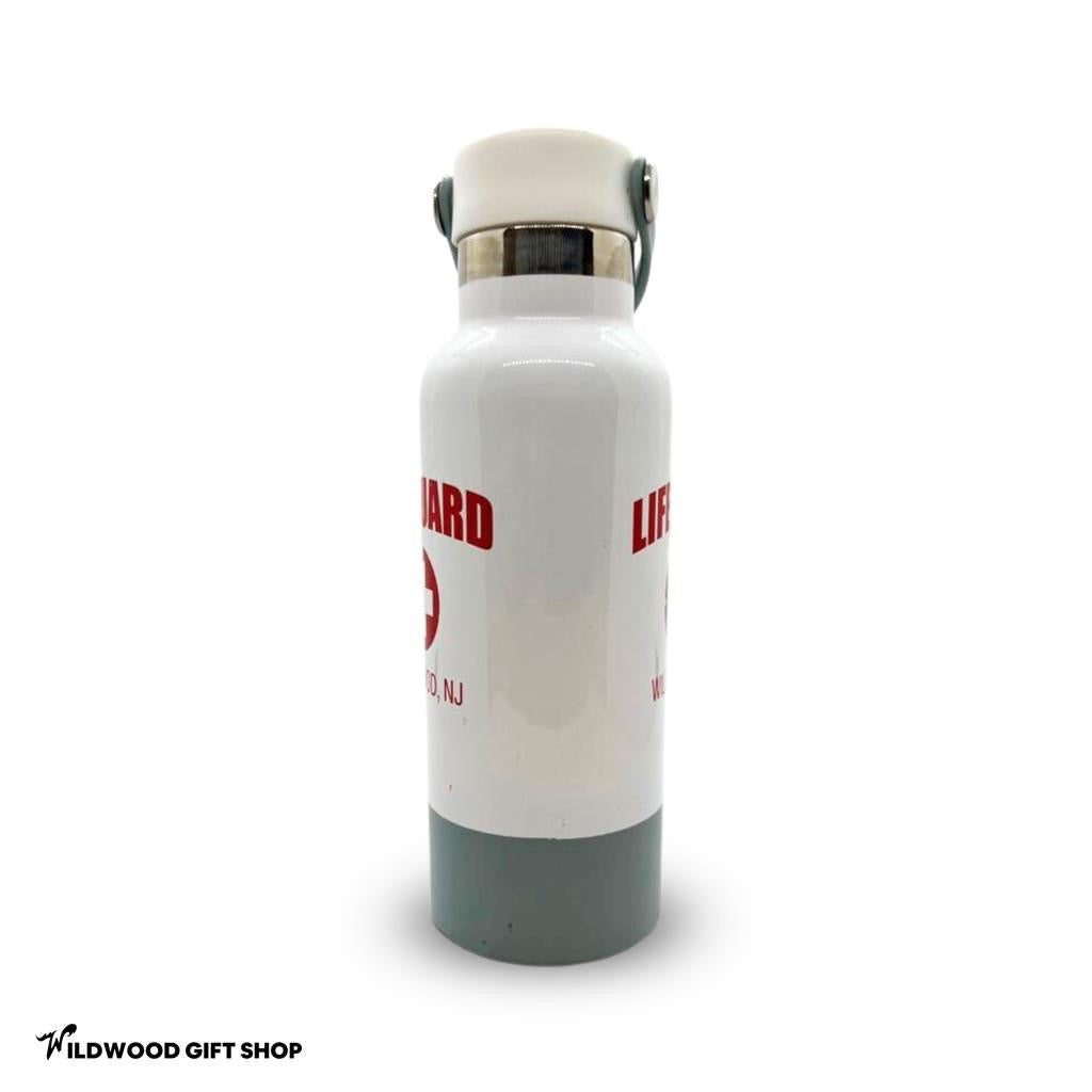White Lifeguard bottle - Wildwood Gift Shop