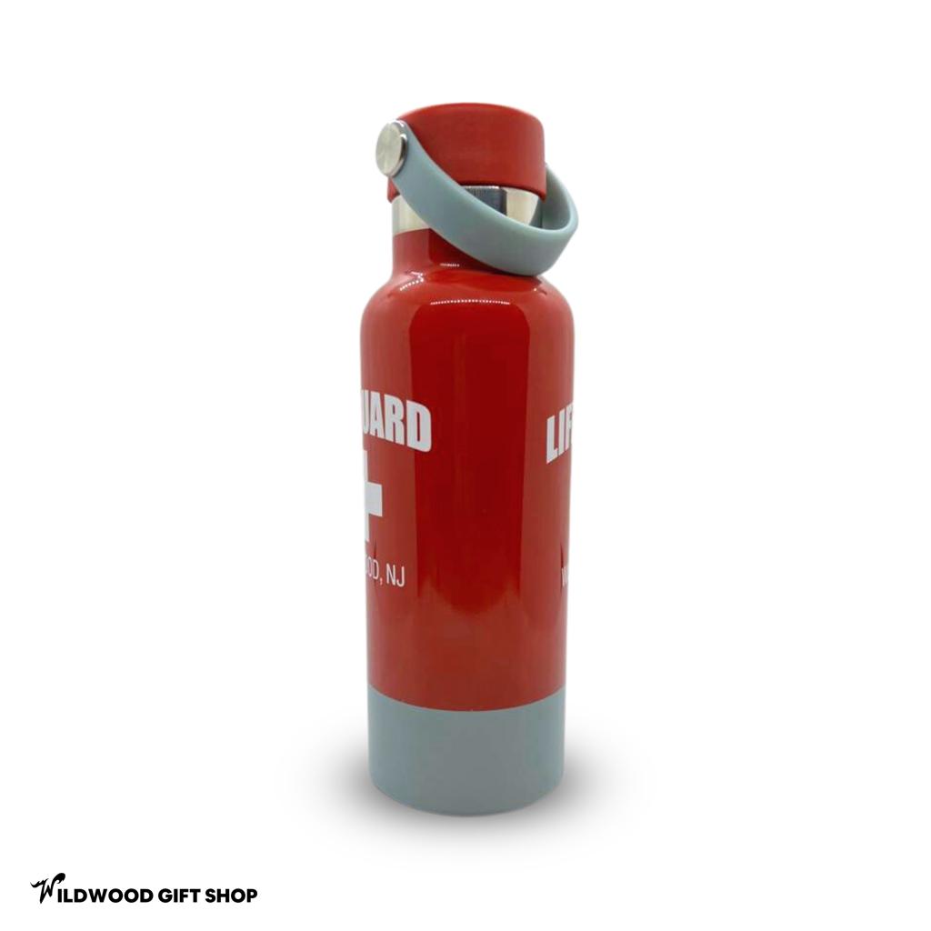 Red Lifeguard bottle - Wildwood Gift Shop
