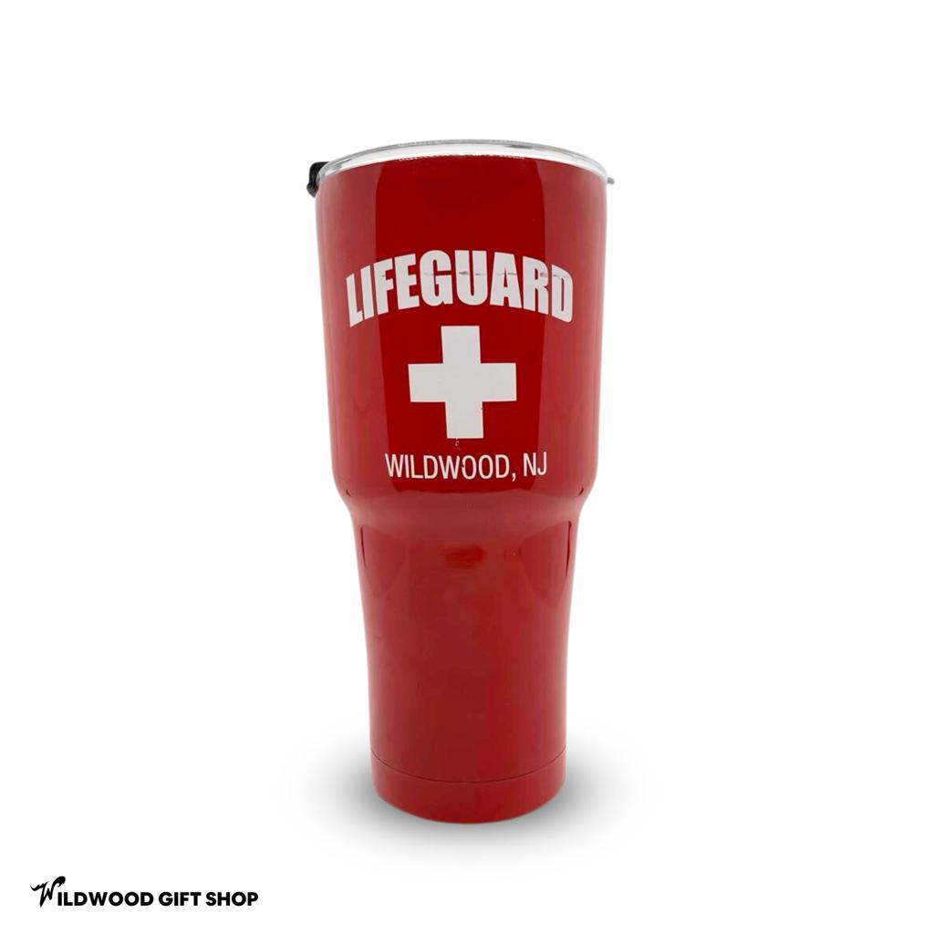 Red Lifeguard Tumbler