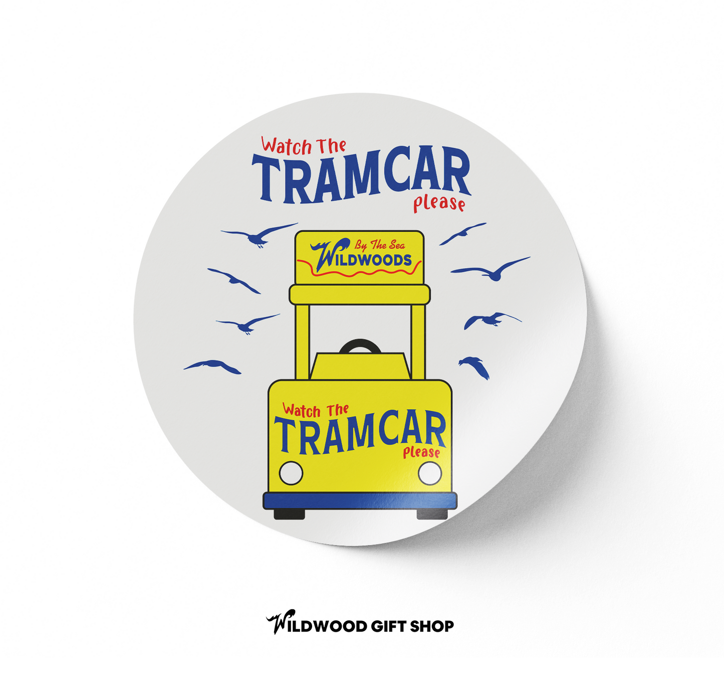 Tramcar Sticker