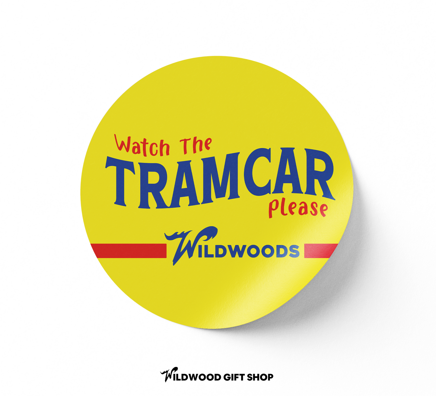 Classic Tramcar Sticker