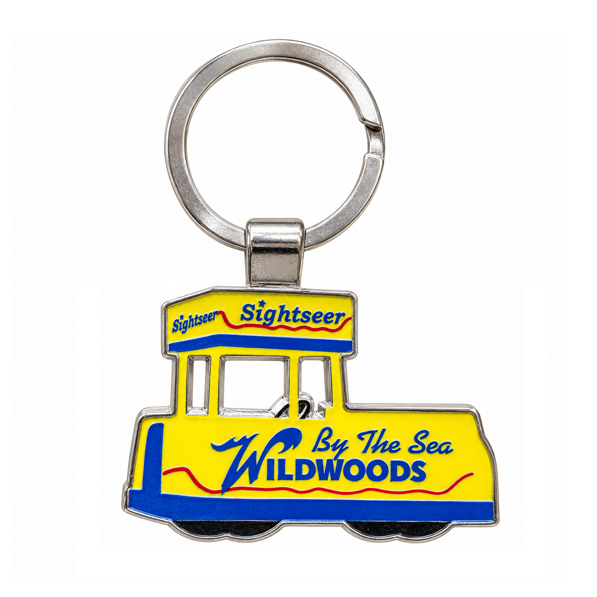 Tramcar Side Keychain