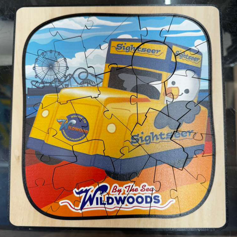 Tramcar Wooden Jigsaw Puzzle