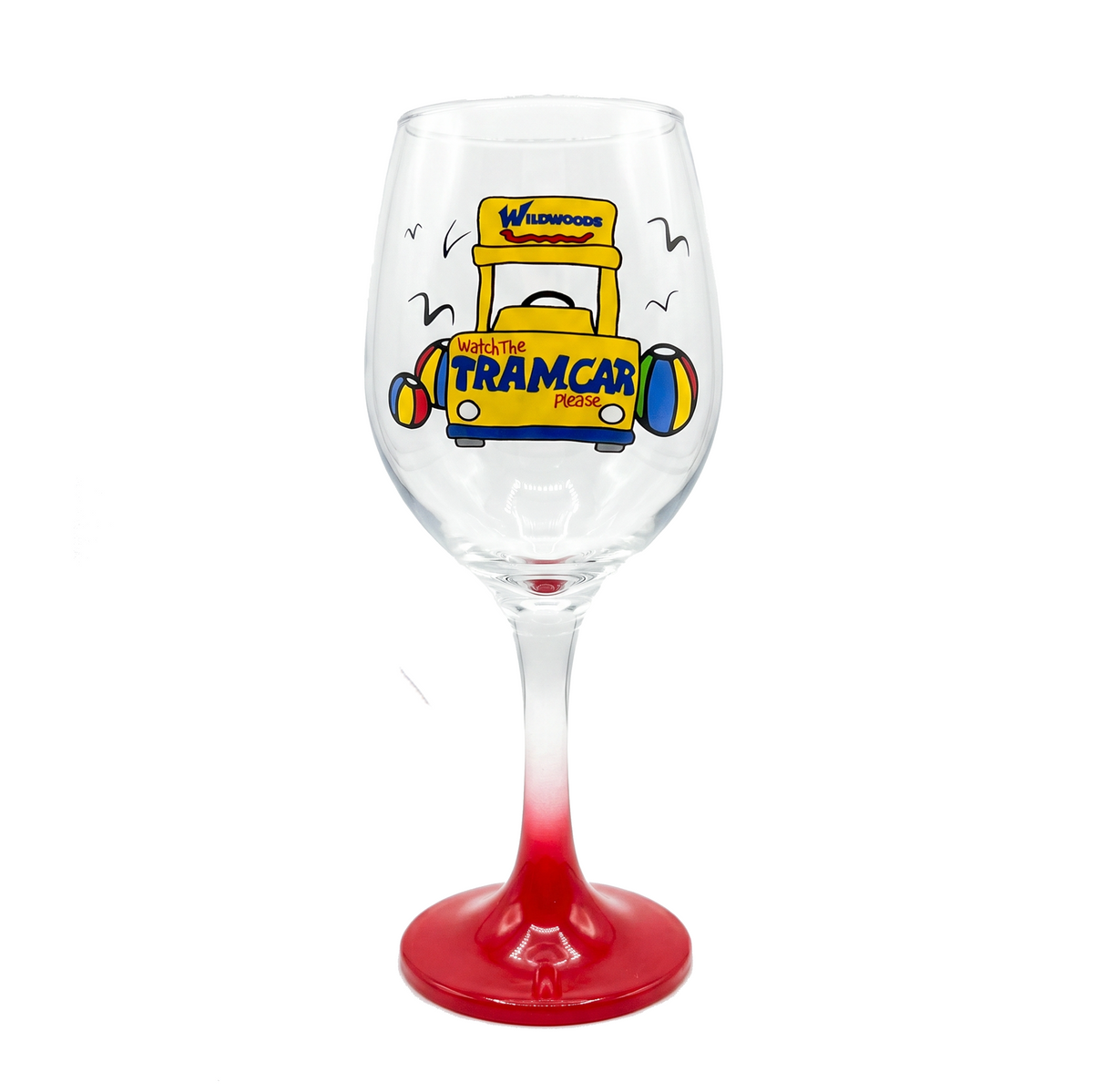 Tramcar Wine Glass