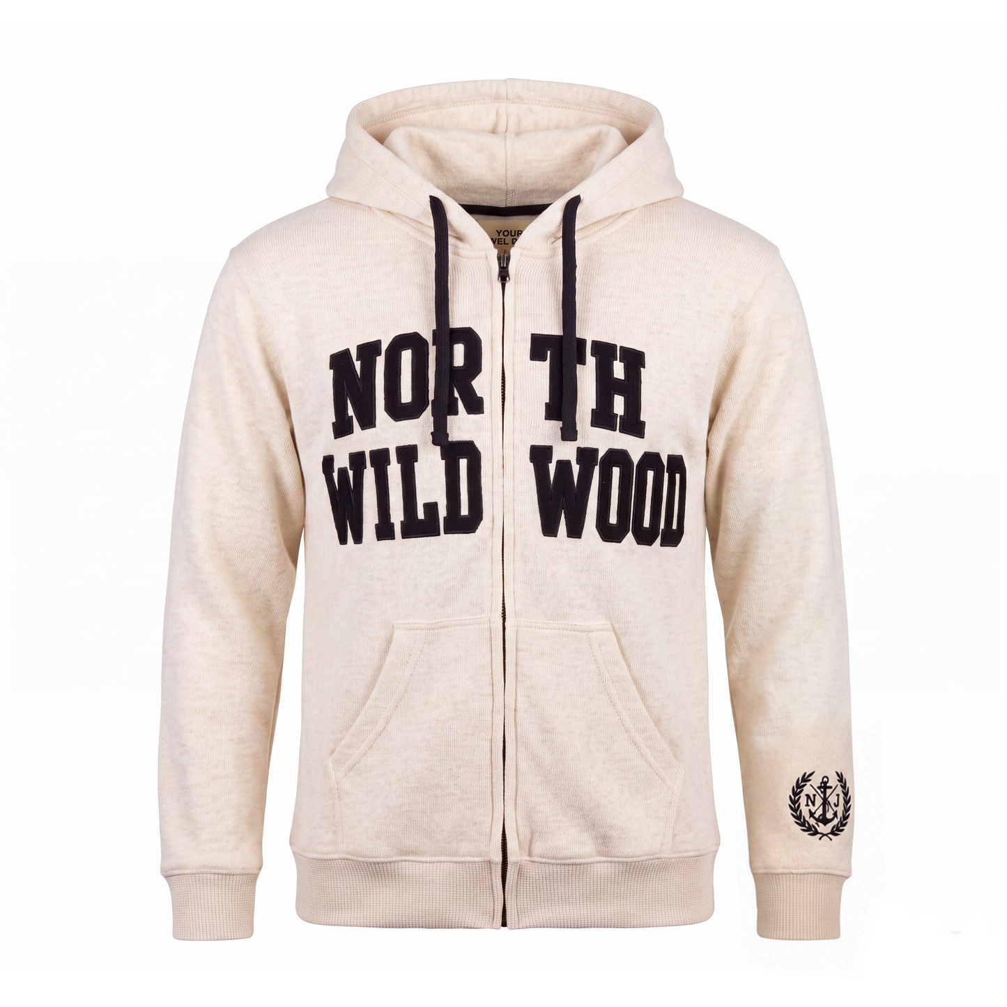 Wildwood Nantucket Zip-up Hoodies Embroidered
