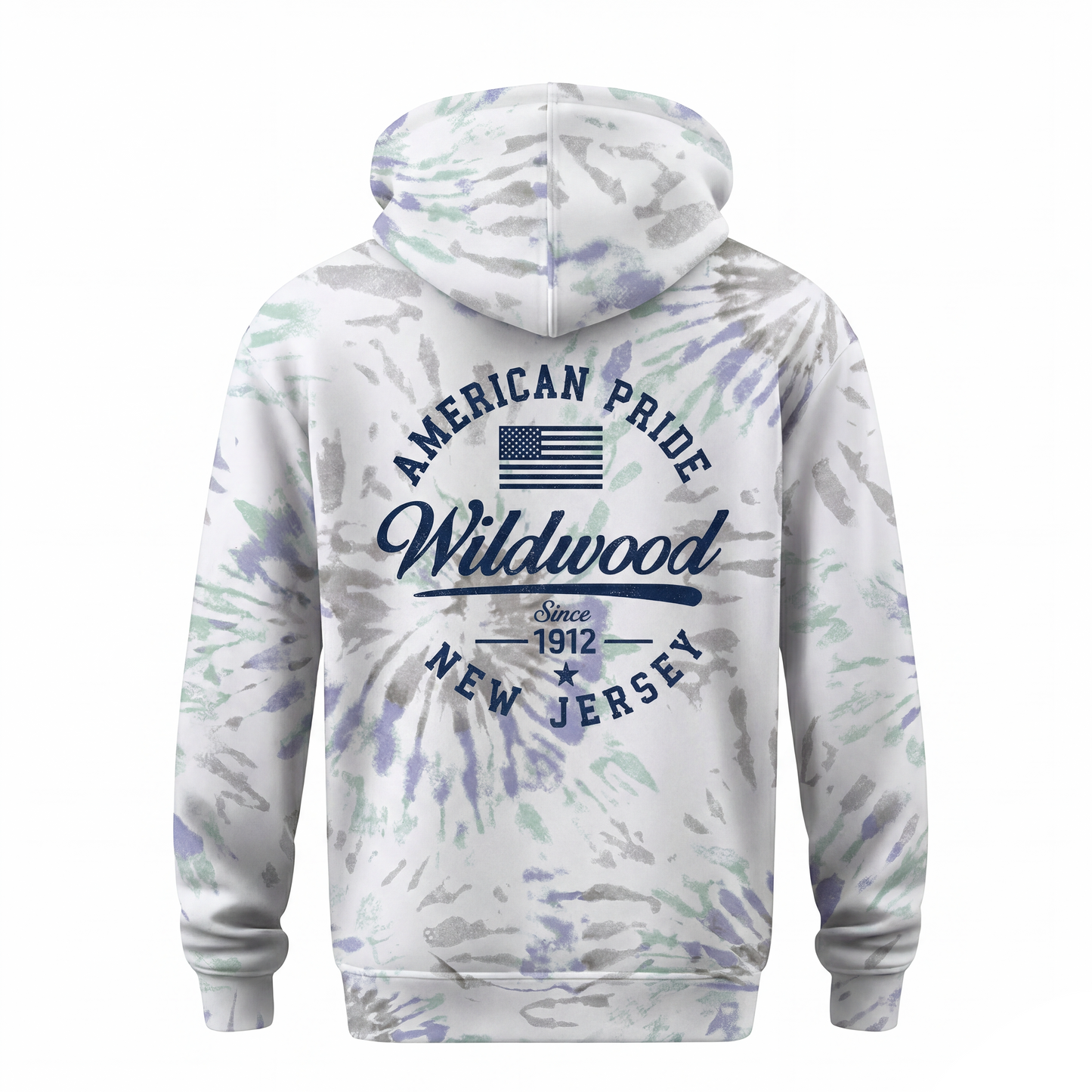 Aqua Bloom Wildwood Hoodie