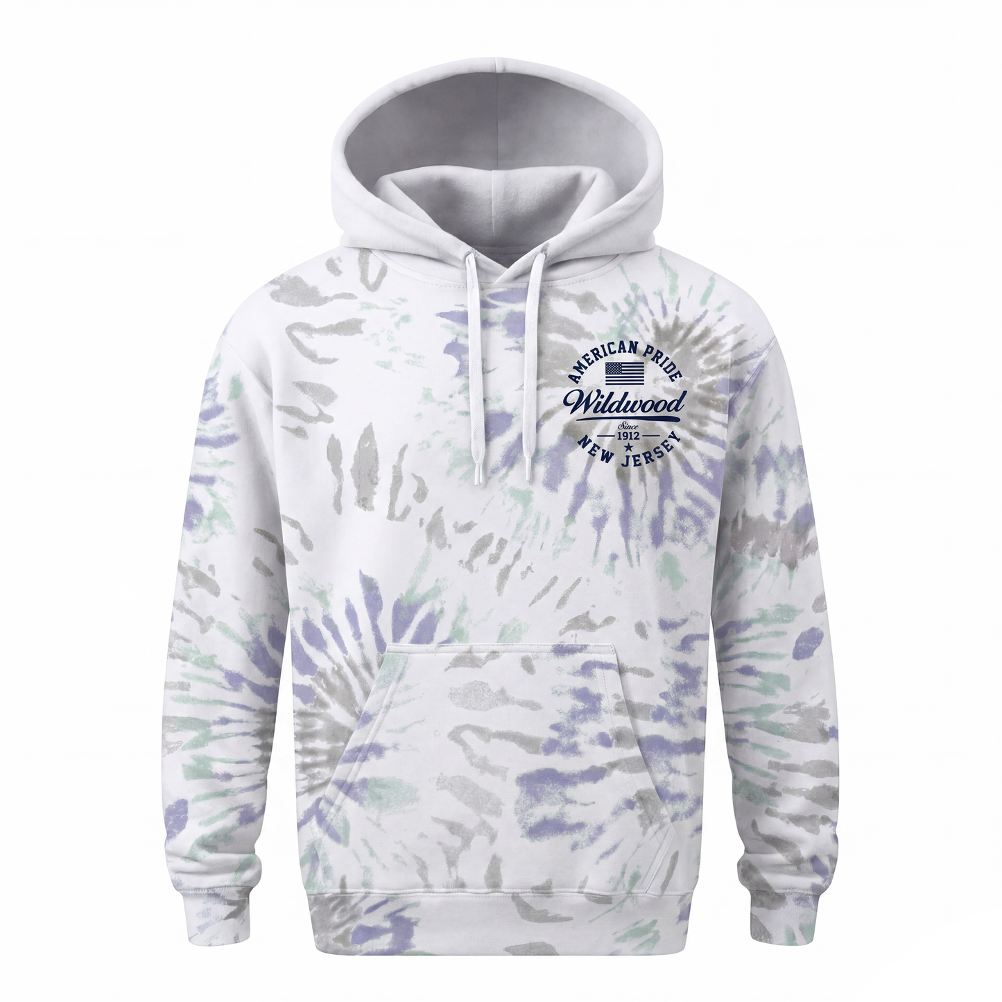 Aqua Bloom Wildwood Hoodie