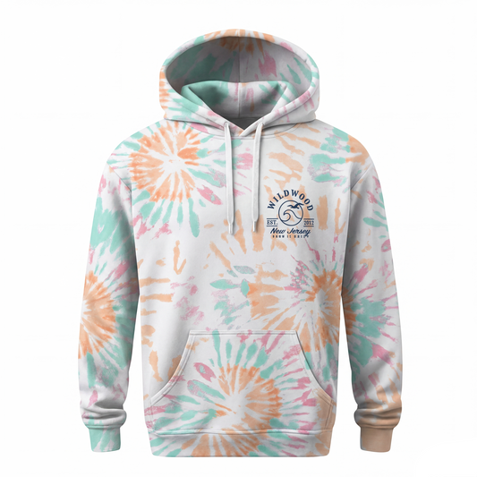 Orange Bloom Wildwood Hoodie