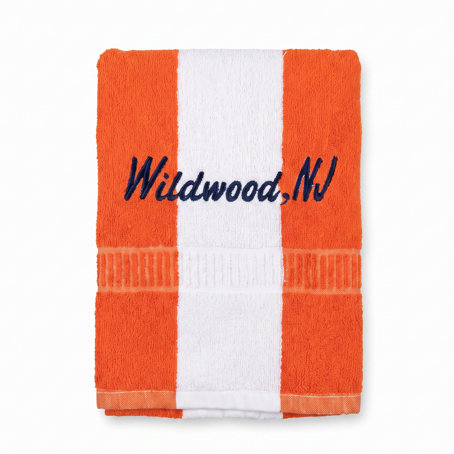 Wildwood NJ Striped Beach Towel – 28x58