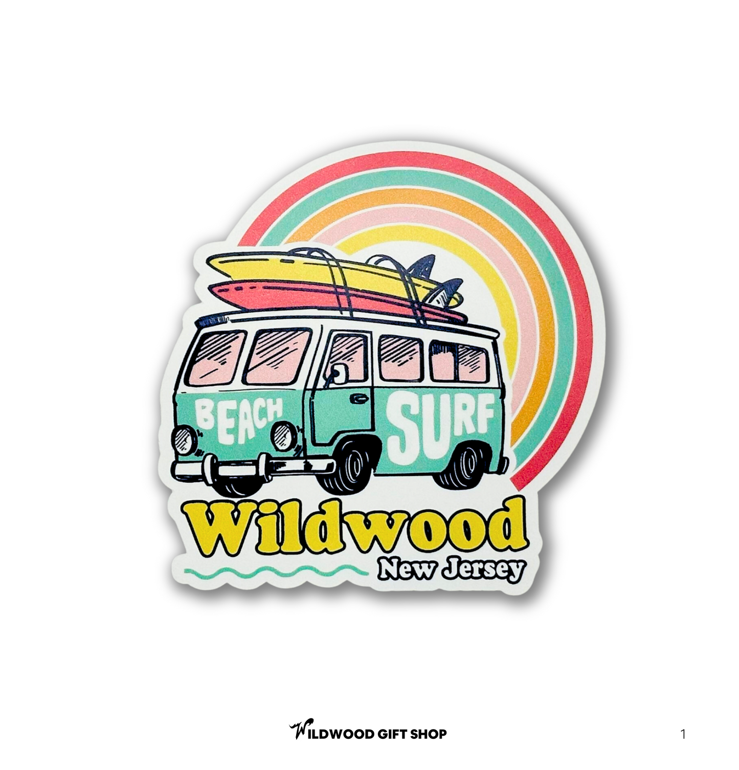 Mix Of Wildwood Stickers I