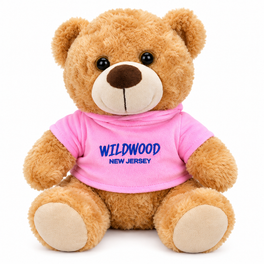 Wildwood Teddy Bear – Pink Shirt