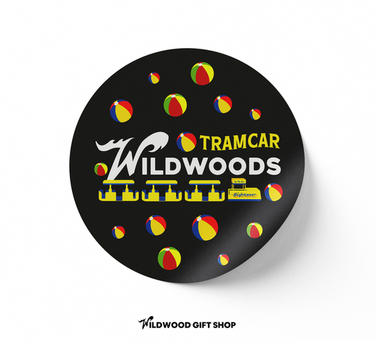 Wildwood Beach Balls Sticker