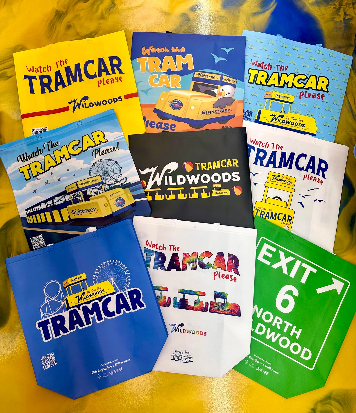 Watch the Tramcar Reusable Bag