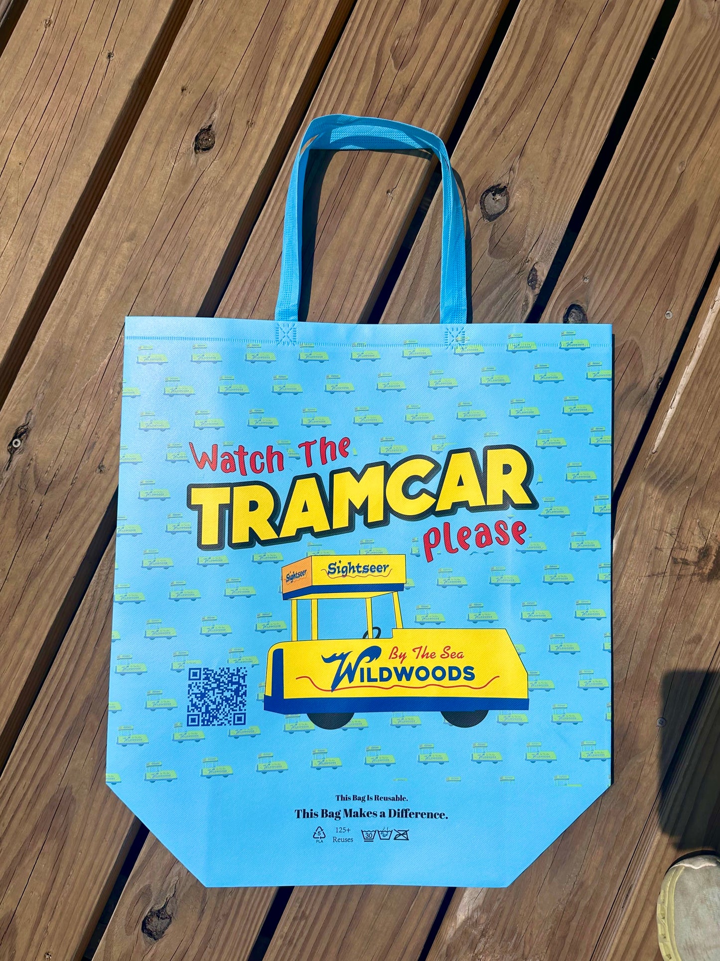 Watch the Tramcar Reusable Bag